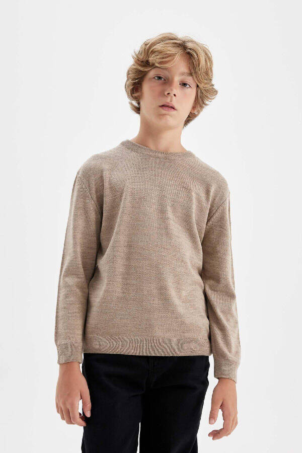 Boys' Bicycle Neck Knit Sweater A4992A824WN - 4