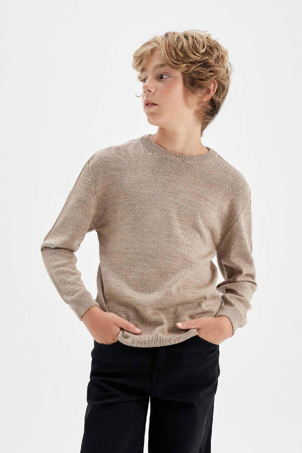 Boys' Bicycle Neck Knit Sweater A4992A824WN - 5