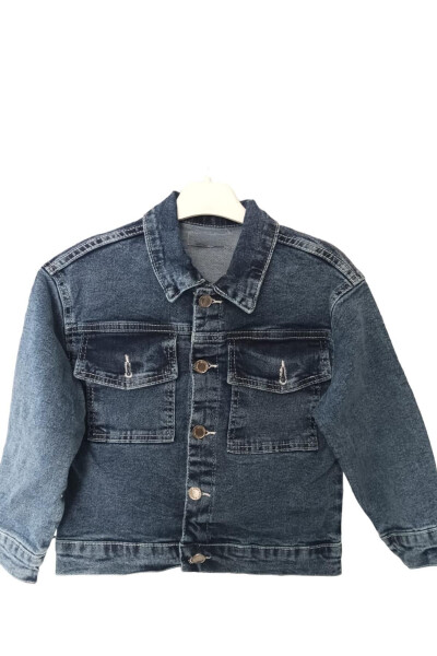 Boys' Big Boss Embroidered Denim Jacket - 3