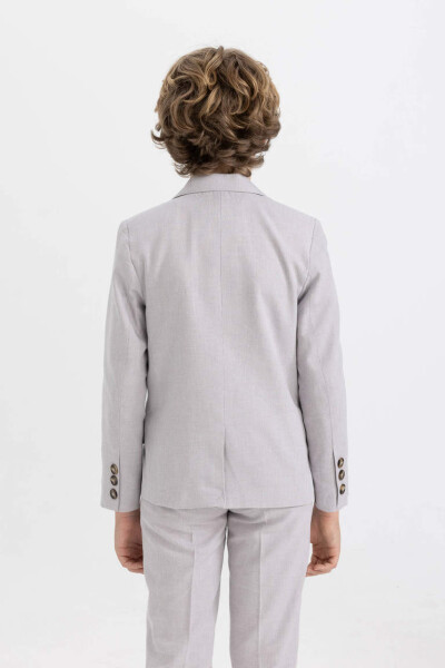 Boys' Blazer Jacket Beige - 5