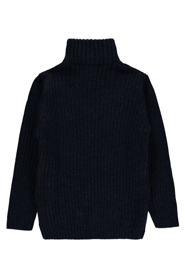 Boys' Cardigan 10-13 Years Navy Blue - 6