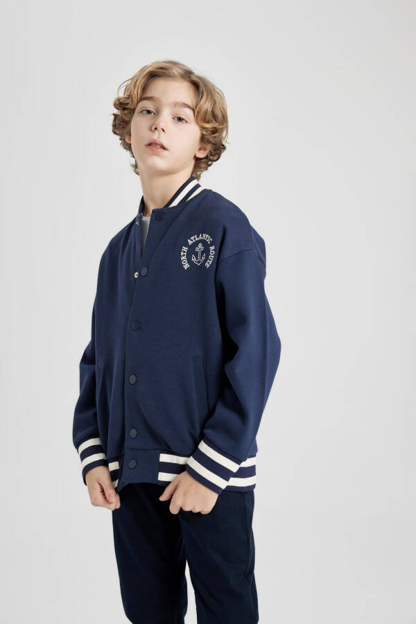 Boys College Neck Bomber Jacket B6538a824sp - 1