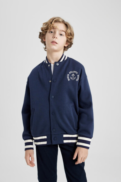 Boys College Neck Bomber Jacket B6538a824sp - 3