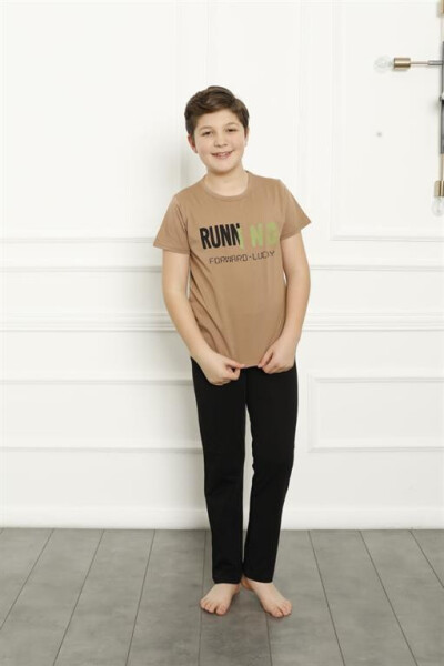 Boys Cotton Short Sleeve Pajamas Set 20383 - 4