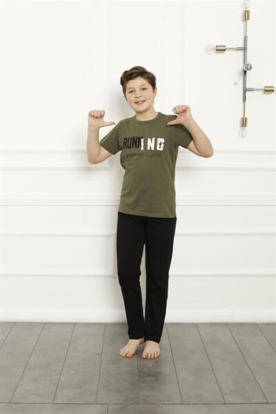 Boys Cotton Short Sleeve Pajamas Set 20384 - 6