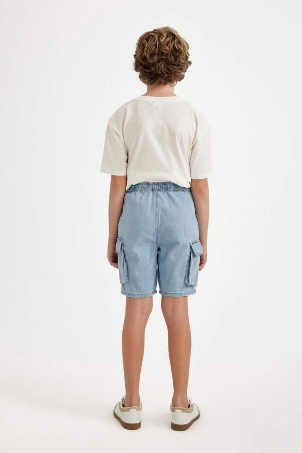 Boys' Denim Shorts Light Blue - 9