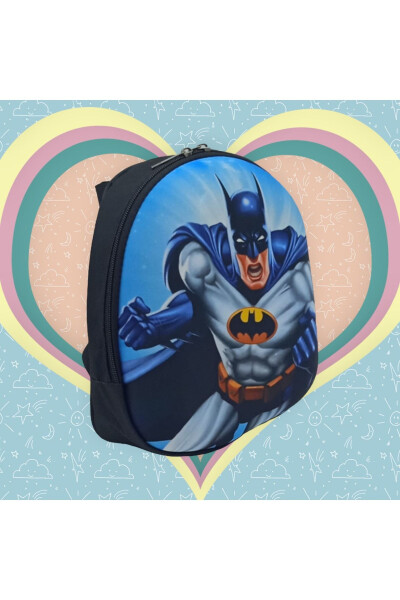 Boys' Eva Fabric Batman Character 3-6 Years Old Kindergarten And Daily Backpack - 3