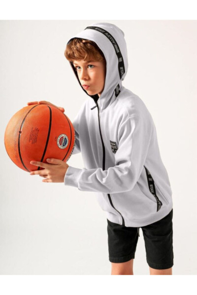 Boys Hooded Sweatshirt 6476 - 1