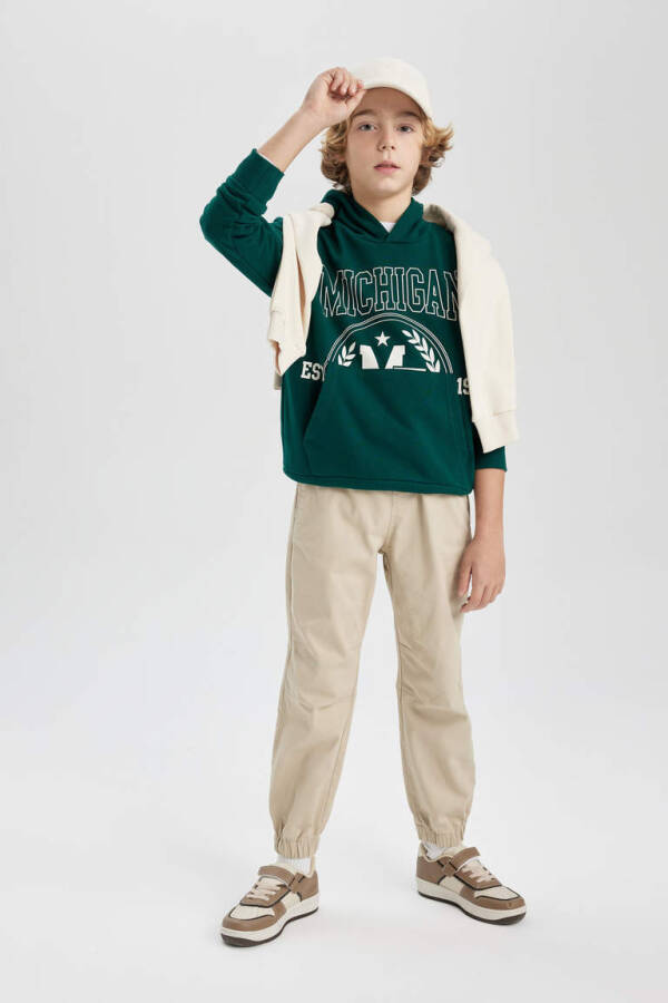 Boys Jogger Pants Beige - 2