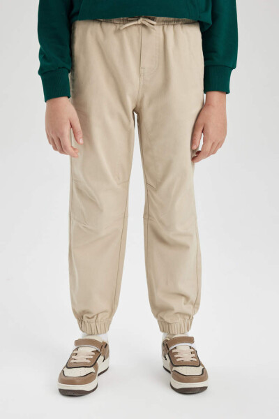 Boys Jogger Pants Beige - 4