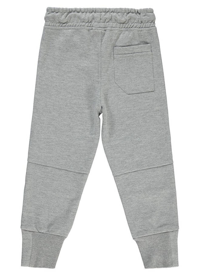 Boys Kids Sweatpants 10-13 Years Grey Melange - 2