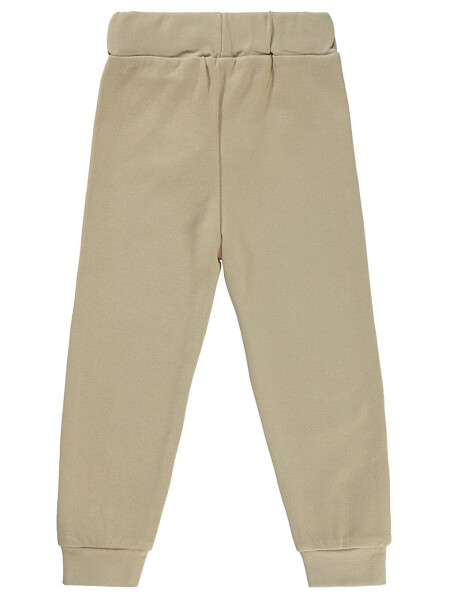 Boys Kids Sweatpants 2-5 Years Beige - 4