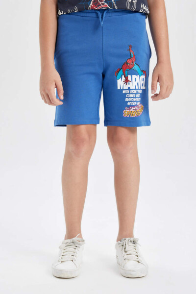 Boys Marvel Comics Shorts Dark Blue - 4