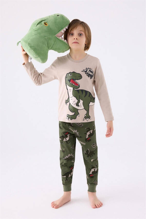 Boys' Pajama Set Sand RP3428-2 - 1