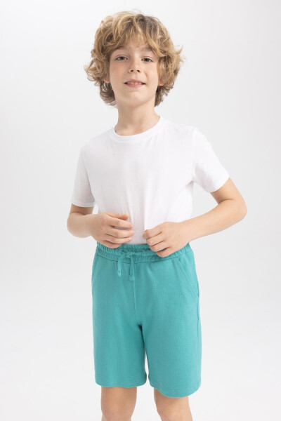 Boys Pike Basic Bermuda Shorts - 1