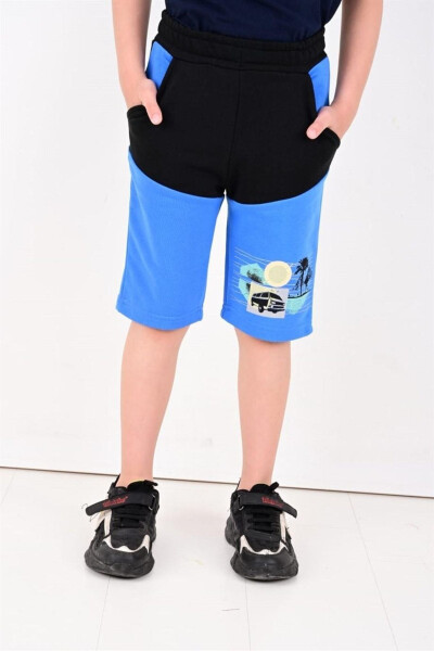 Boys Printed Pocket Summer Shorts - 6