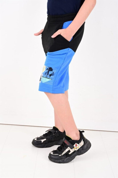 Boys Printed Pocket Summer Shorts - 8