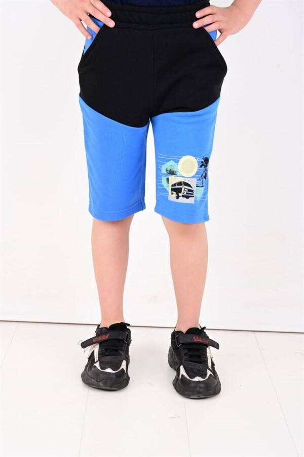 Boys Printed Pocket Summer Shorts - 9