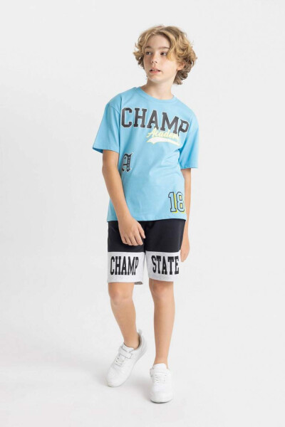 Boys Printed Shorts Anthracite - 5