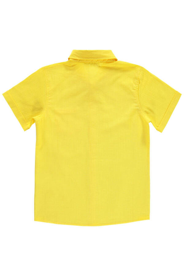 Boy's Shirt 10-13 Years Old Yellow - 2