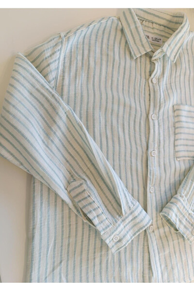 Boys Striped Muslin Shirt GK3164 - 2