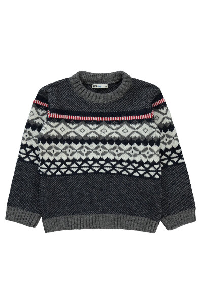 Boys' Sweater 2-5 Years Anthracite - 5