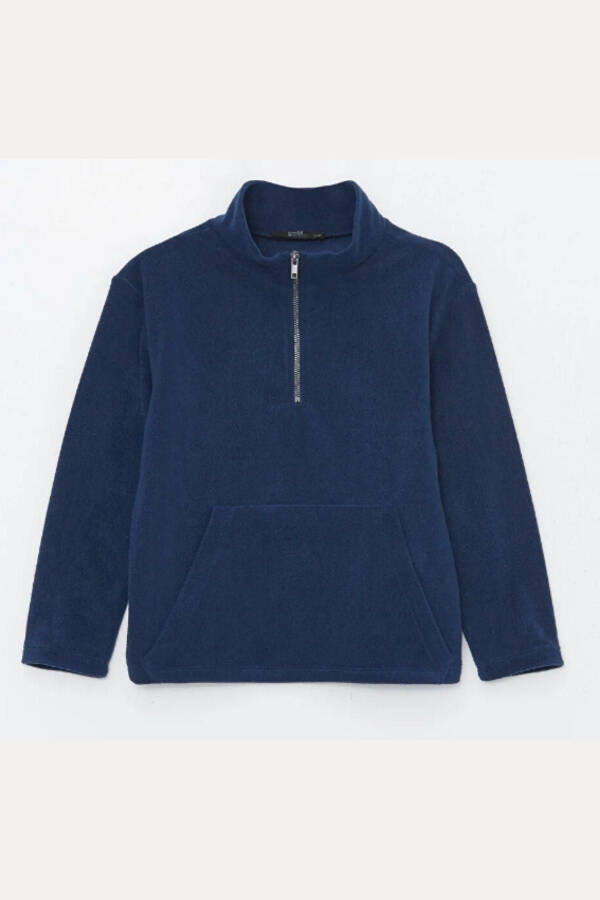 Boys Sweatshirt Navy Blue - Noper - 4