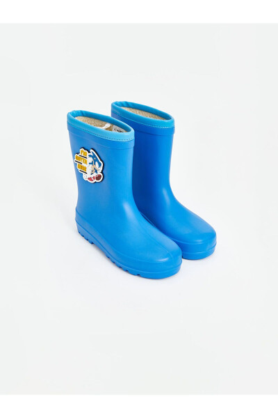 Boys' waterproof rain boots. - 1