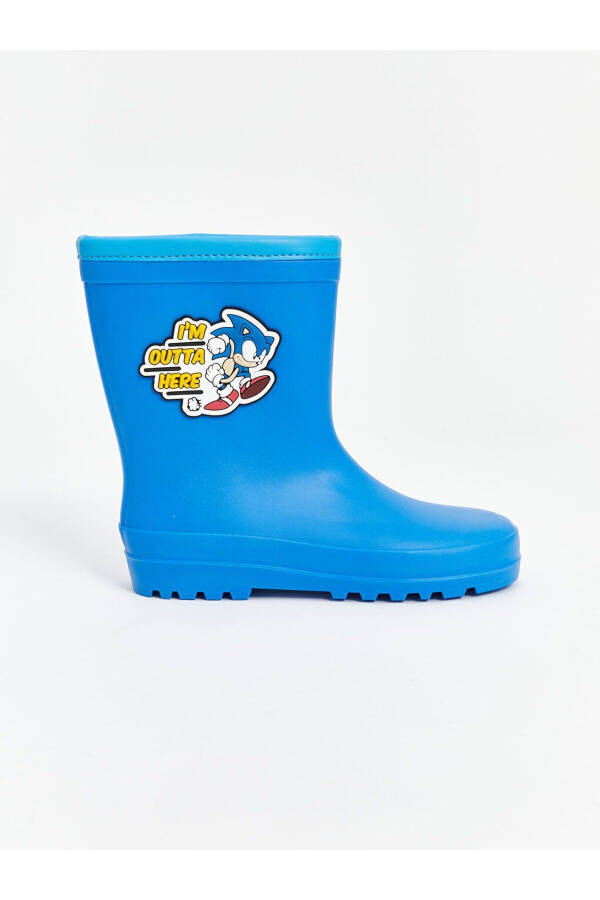 Boys' waterproof rain boots. - 2