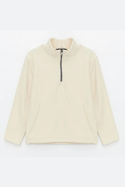 Boys White Sweatshirt - Noper - 1