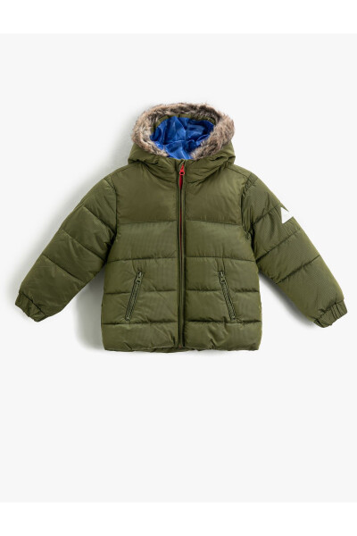 Boys' winter jacket, code 3wkb00019tw. - 1