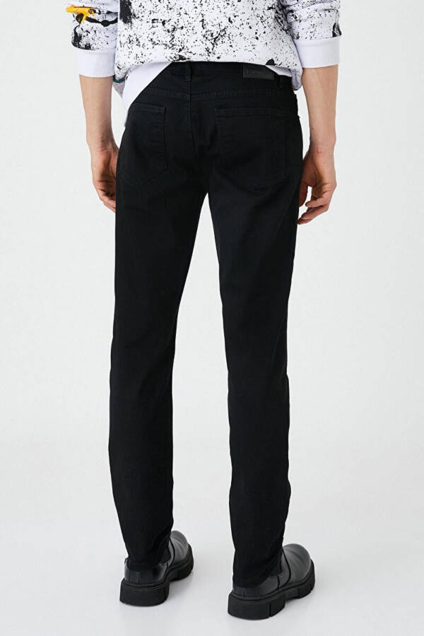 Brad Slim Fit Black Men's Jeans - 3