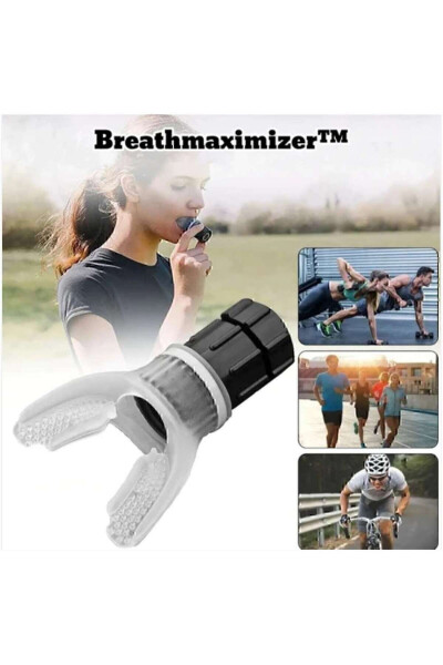 Breathmaximizer (DEMİR AKCİĞER) Nefes Egzersiz Aleti Kondisyon/dayanıklılık Geliştirici (SİYAH) - 27