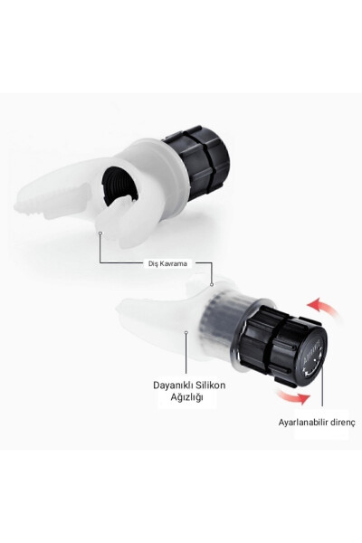 Breathmaximizer (DEMİR AKCİĞER) Nefes Egzersiz Aleti Kondisyon/dayanıklılık Geliştirici (SİYAH) - 28