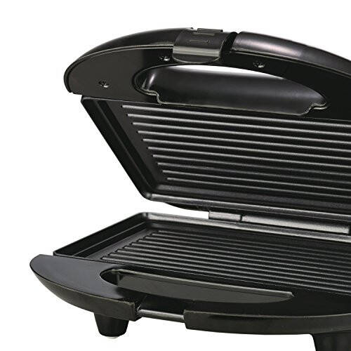 Brentwood Panini Press and Sandwich Maker Non-Stick, 9.75