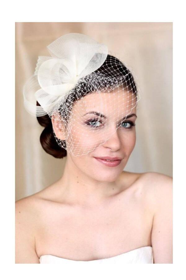 Bridal Veil with Comb Wedding Hair Accessories - 1