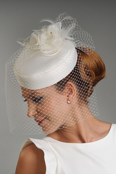 Bridal Wedding Hat - 6