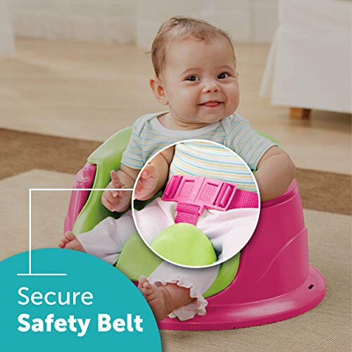 Bright Starts Deluxe SuperSeat Yazlık, Ada Kıkırdamaları, Oturmak, Oyun Zamanı ve Yemekler İçin Eğlenceli Bebek Koltuğu, 4 Aydan 4 Yaşa Kadar - 33