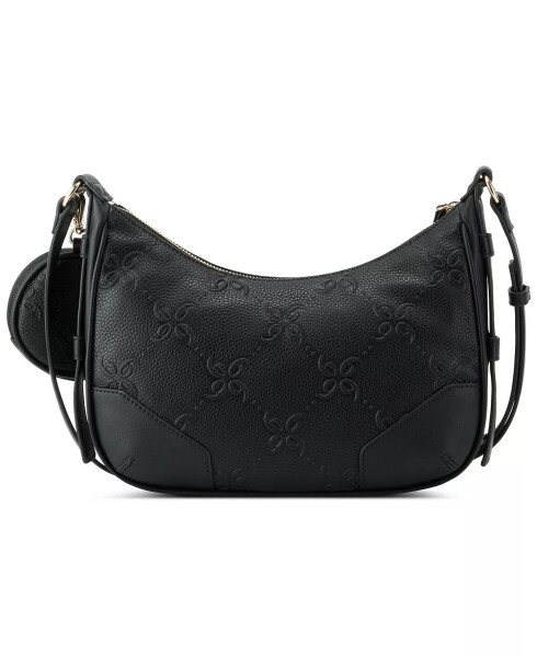 Brooklyn Top Zip Crossbody with Pouch Black - 2