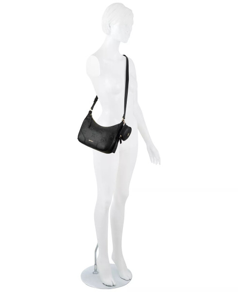 Brooklyn Top Zip Crossbody with Pouch Black - 5