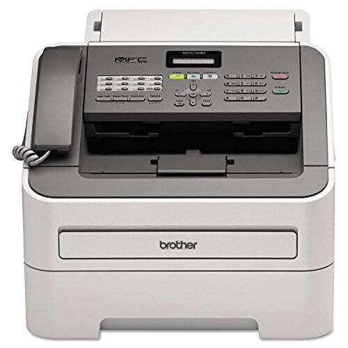 Brother MFC7240 Monoxromli Printer, Skaner, Ko'chiruvchi va Faks bilan, Kulrang, 12.2