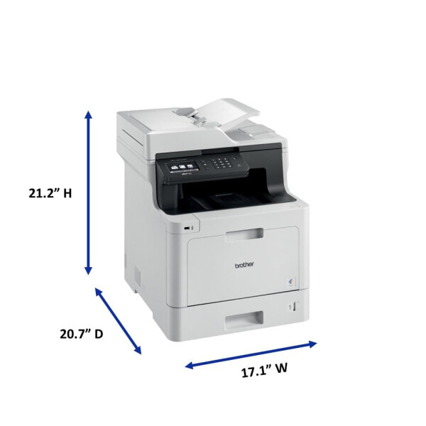 Brother MFCL8610CDW Biznes Rangi Lazer Ko'p Funktsiyali Printer Ikki Tomonlama Chop etish va Simsiz Tarmoq bilan - 2