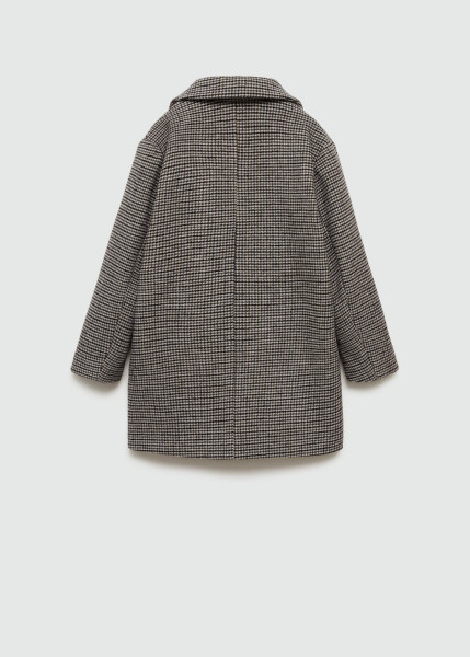 Brown herringbone coat - 13