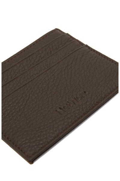 Brown Men's Leather Wallet - 6