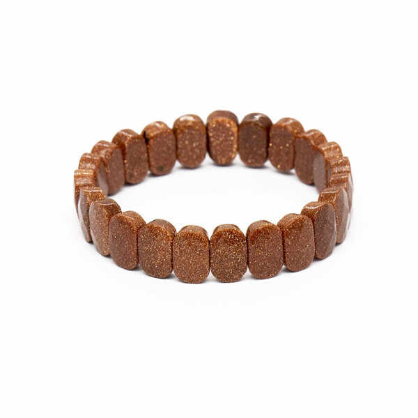 Brown Star Stone Natural Rolex Women's Bracelet - 10