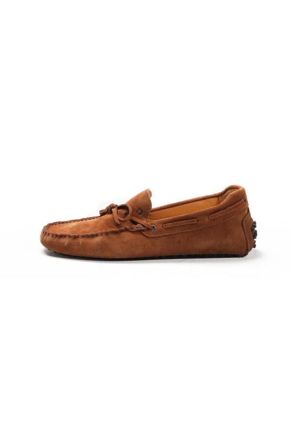 Brown Suede Casual Shoes for Men - 1