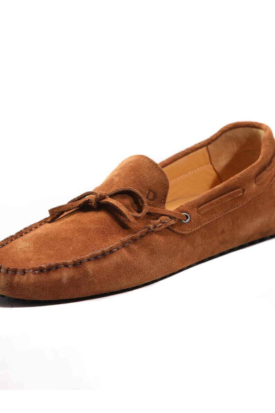 Brown Suede Casual Shoes for Men - 3