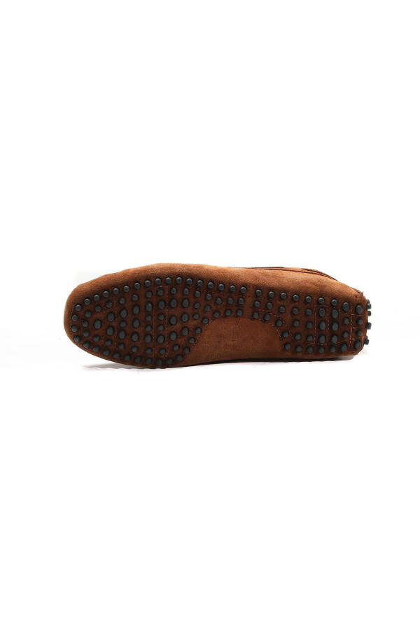 Brown Suede Casual Shoes for Men - 5