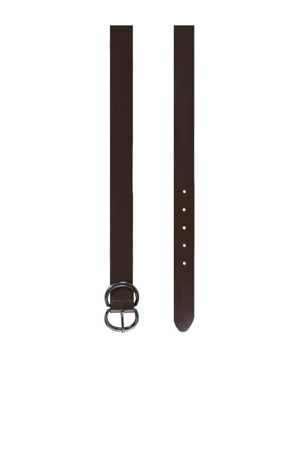 Brown women's belt - 1