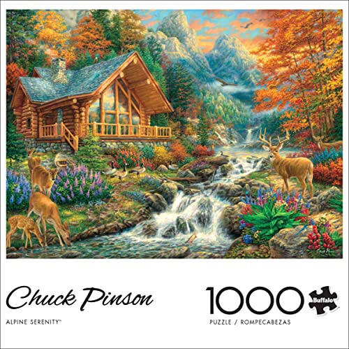 Buffalo Games - Alp Hotirligi - Yashirin Tasvirlar bilan 1000 Qismli Yig'ma Puzzle - 2